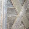 Natural Weathered And Gray Wood Ornamental Wall Decor