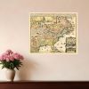 Vintage 1773 Map Of British Empire In North America Unframed Print Wall Art