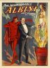8.5" X 11" The Incomparable Albini Vintage Magic Poster Wall Art