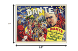 c1931 Mysterious Dante Vintage Magic Unframed Print Wall Art