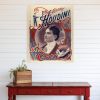 24" X 20" Houdini King Of Cards Vintage Magic Poster Wall Art