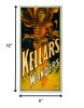 6" X 12" Keller's Wonders Vintage Magic Poster Wall Art