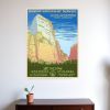 24" x 32" Zion National Park c1938 Vintage Travel Poster Wall Art