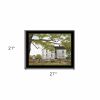 Sweet Summertime House 4 Black Framed Print Wall Art