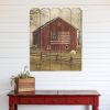Flag Barn 1 Unframed Print Wall Art