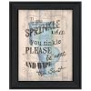 Bathroom Humor 6 Black Framed Print Bathroom Wall Art
