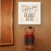When All Else Fails 2 White Framed Print Bathroom Wall Art