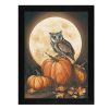 In the Pumpkin Patch Black Framed Print Wall Art