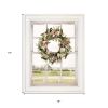 Summer View 2 White Framed Print Wall Art