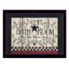 Hot Bath 12 Black Framed Print Bathroom Wall Art