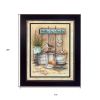 Another Day in Paradise 2 Black Framed Print Wall Art