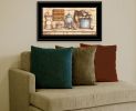 My Happy Place 2 Black Framed Print Wall Art