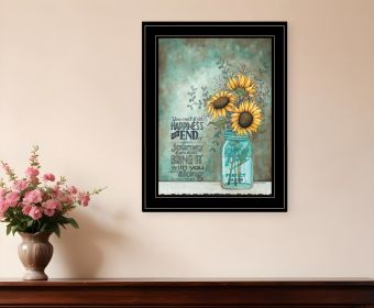 All Along 2 Black Framed Print Wall Art