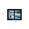 The Lookout 4 Black Framed Print Wall Art