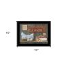Fresh from the Farm 3 Black Framed Print Wall Art