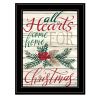 Home For Christmas 2 Black Framed Print Wall Art