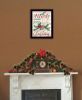 Home For Christmas 3 Black Framed Print Wall Art