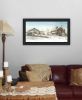 February Morning Black Framed Print Wall Art