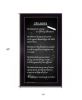 Life Lessons 5 Black Framed Print Wall Art