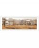 Peaceful Homestead 1 White Framed Print Wall Art