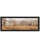 Peaceful Homestead 2 Black Framed Print Wall Art