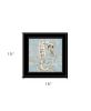 Coral Seahorse I 3 Black Framed Print Wall Art