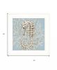 Coral Seahorse II 2 White Framed Print Wall Art