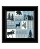 Cabin in the Woods 3 Black Framed Print Wall Art