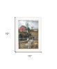 The Old Tractor 2 White Framed Print Wall Art