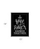 Shower Together 2 Black Framed Print Wall Art
