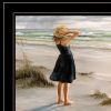 Black Dress 2 Black Framed Print Wall Art