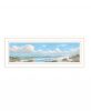 Seascape I 1 White Framed Print Wall Art
