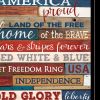 America Proud Black Framed Print Wall Art