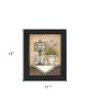 Powder Room 3 Black Framed Print Wall Art