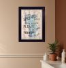 If You Sprinkle When You Tinkle Black Framed Print Bathroom Wall Art