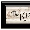 Kitchen is the Heart of the Home 14 Black Framed Print Kitchen Wall Art