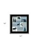 Cabin in the Woods 1 Black Framed Print Wall Art