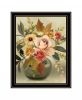 Autumn Bouquet 1 Black Framed Print Wall Art