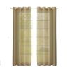 Two 84"  Tan Solid Modern Window Panels