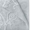 Two 96" Silver Boho Embroidered Window Panels