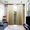 Two 84" Gold Ombre Shades Window Panels