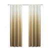 Two 84" Gold Ombre Shades Window Panels