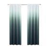 Two 84"  Blue Ombre Shades Window Panels Description