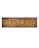 "Man Cave" by Artisan John Jones, Ready to Hang Framed Print, White Frame - as Pic