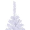 Artificial Christmas Tree with Stand 6 ft 620 Branches - White