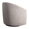 Upholstered 360 Degree Swivel Chair - as Pic
