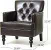 HARRISON TUFTED CLUB CHAIR - as Pic