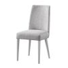 Taylor Chair With Gray Legs And Gray Fabric - as Pic