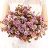 11pcs Bouquet Of DRIED Flowers ROSE Roses Bouquet Of Natural Air Dried Nordic Wind Wedding Home Decoration Valentine Day Gift - A - 11pcs