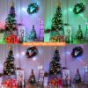 Usb Bluetooth Light String Mobile Phone App Smart Copper Wire Light String Christmas Decoration Light String - RGB-2 meters 20 bulbs